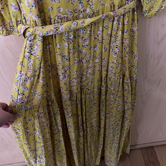 Nicholas Celie Hastings Floral Maxi Linen Dress Size 6 NWT - Picture 12 of 16
